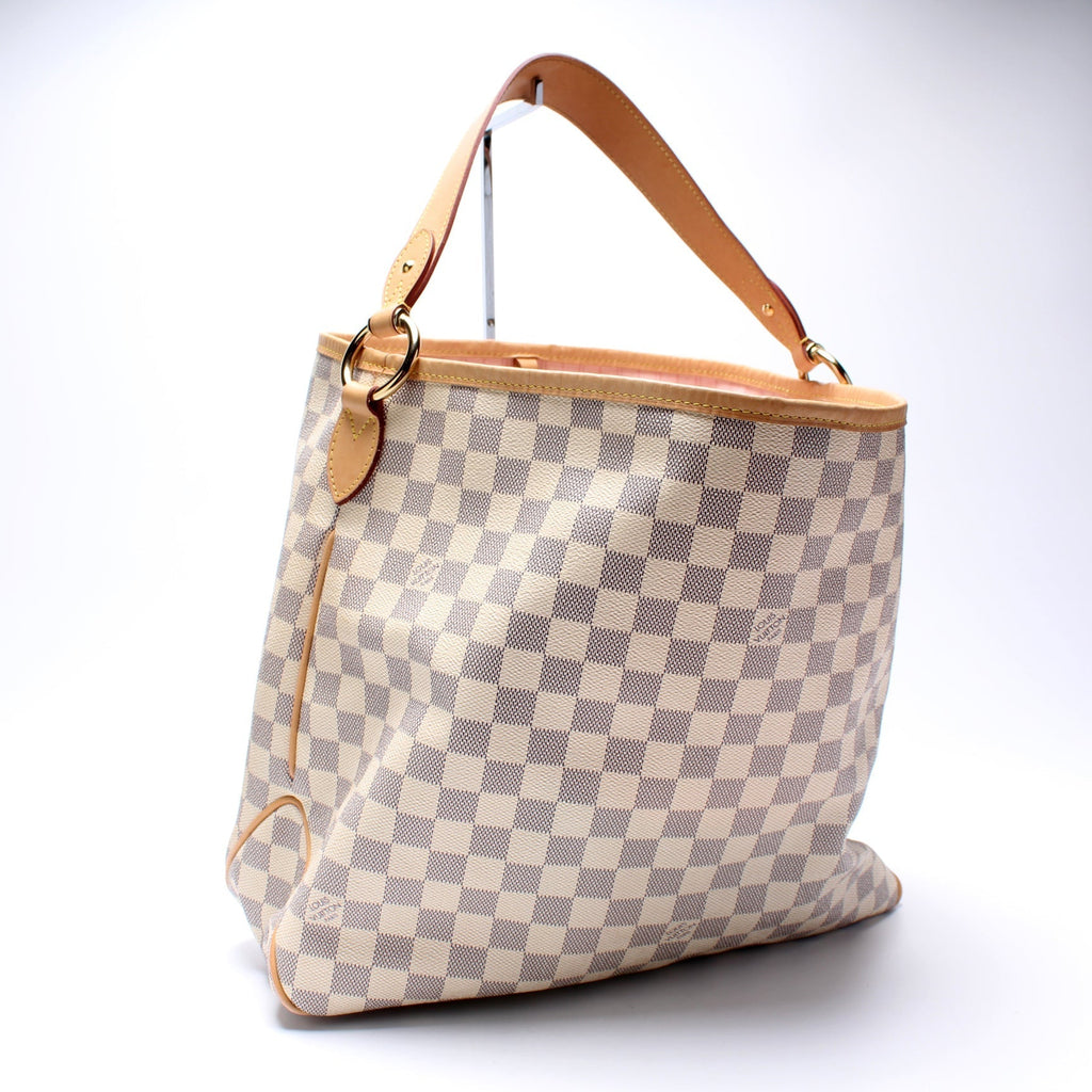 Delightful MM Damier Azur