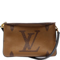 Double Zip Pochette Giant Reverse Monogram