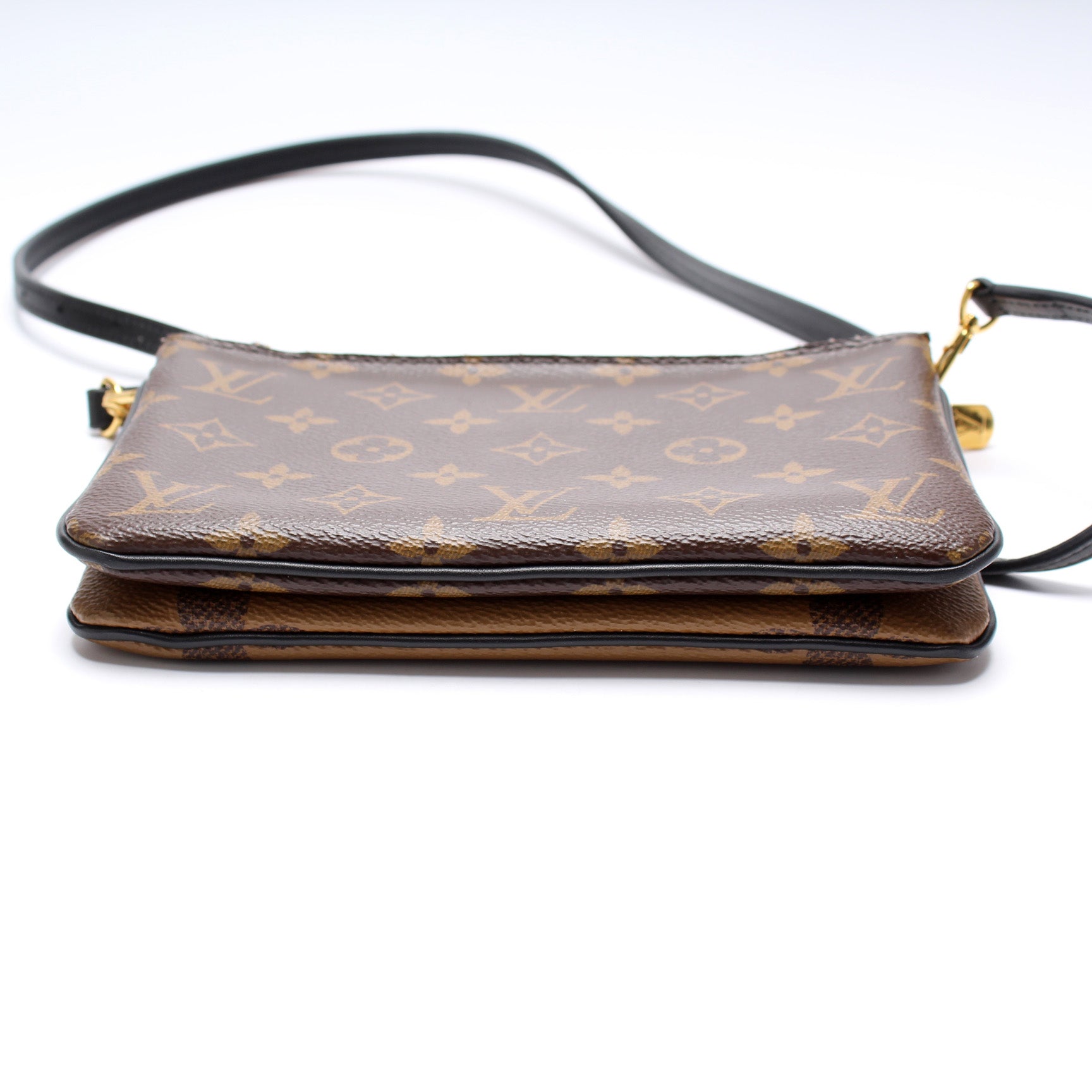 Double Zip Pochette Giant Reverse Monogram