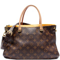 Pallas Tote Monogram Canvas Side