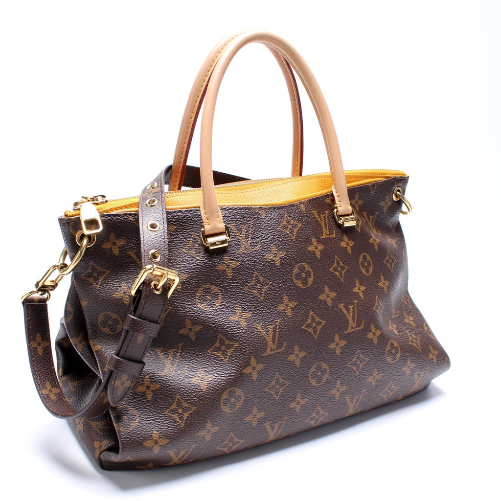 Pallas Tote Monogram Canvas Side