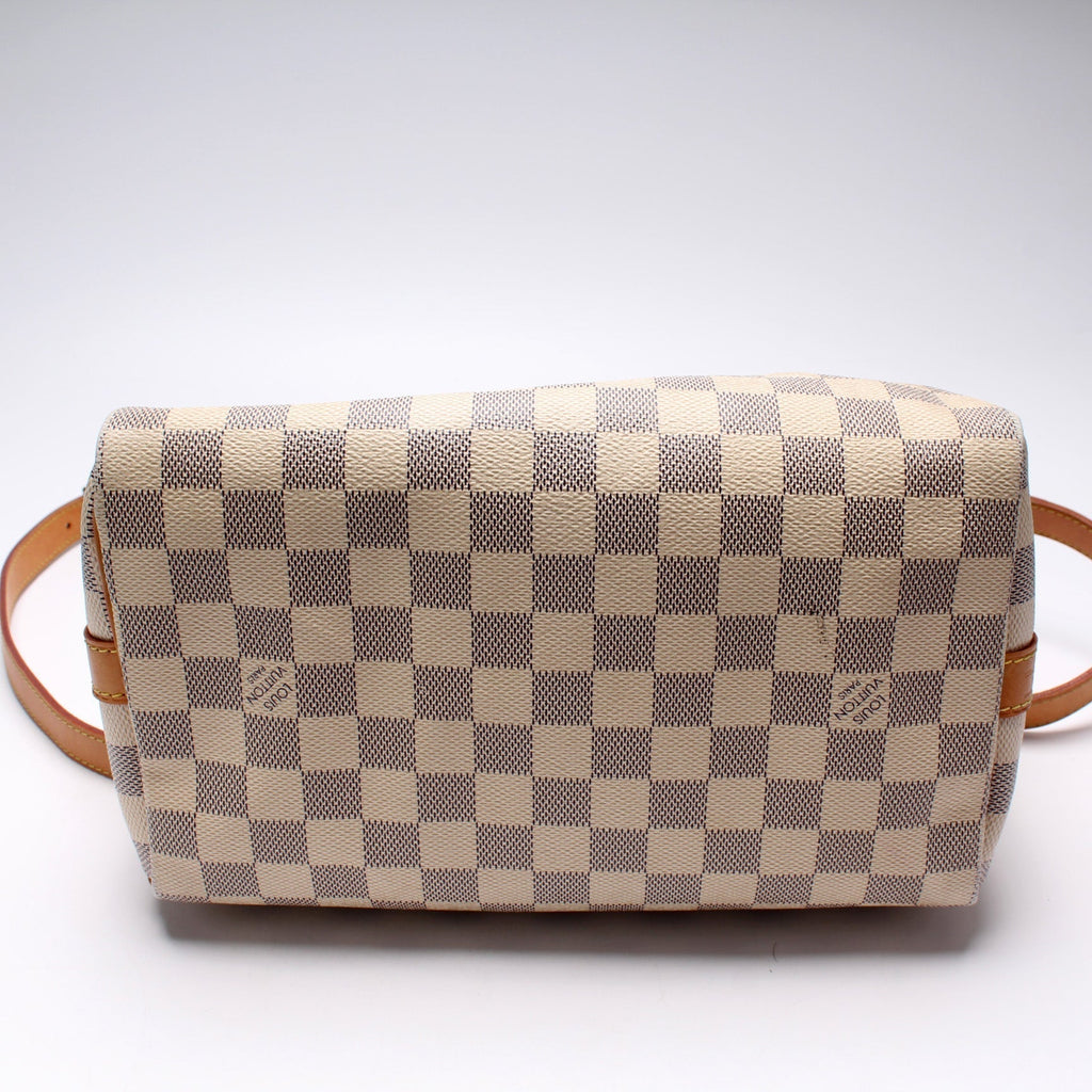 Speedy 25 Bandouliere Damier Azur
