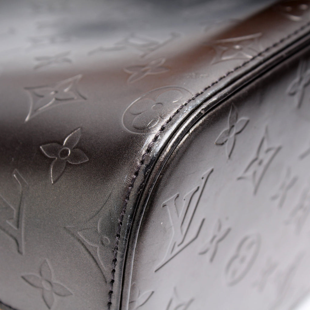 Stockton Monogram Matte Leather