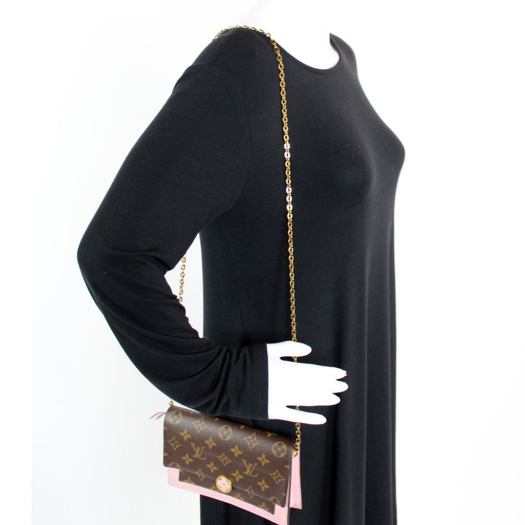 Flore Chain Wallet Monogram
