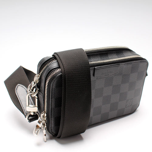Alpha 1:1 Repable Wallet Damier Graphite
