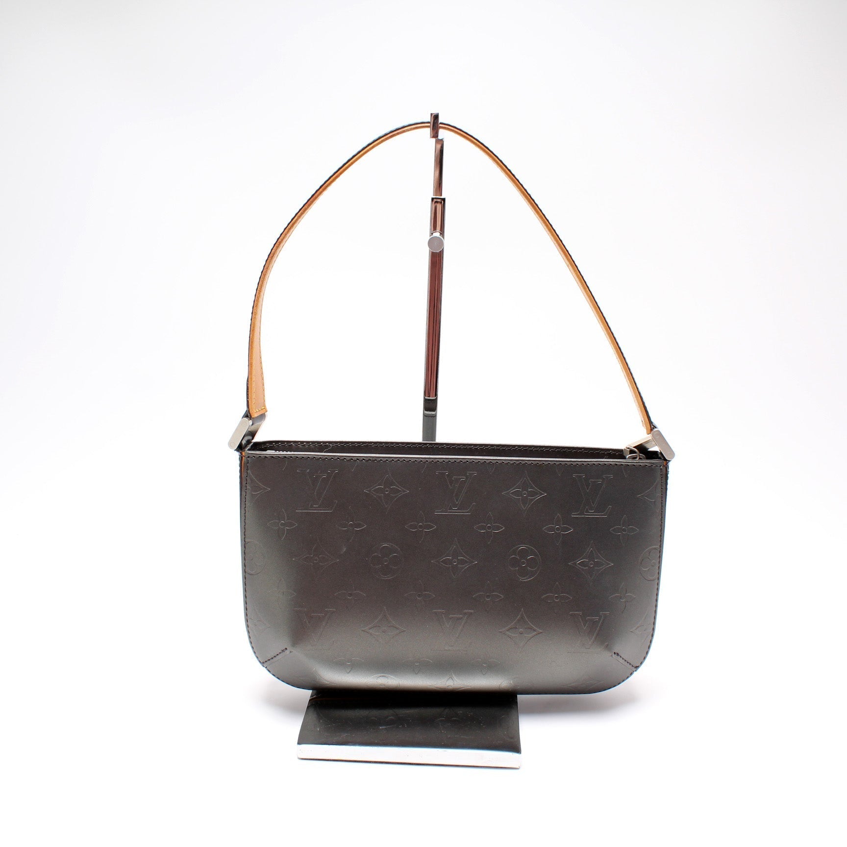 Fowler Monogram Mat Leather