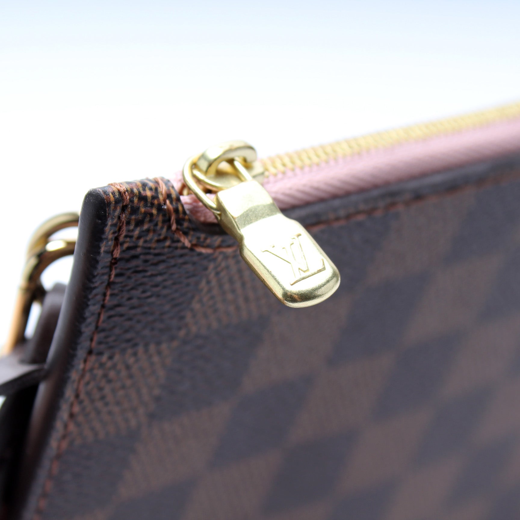Louis Vuitton Pochette Only Neverfull Damier Ebene