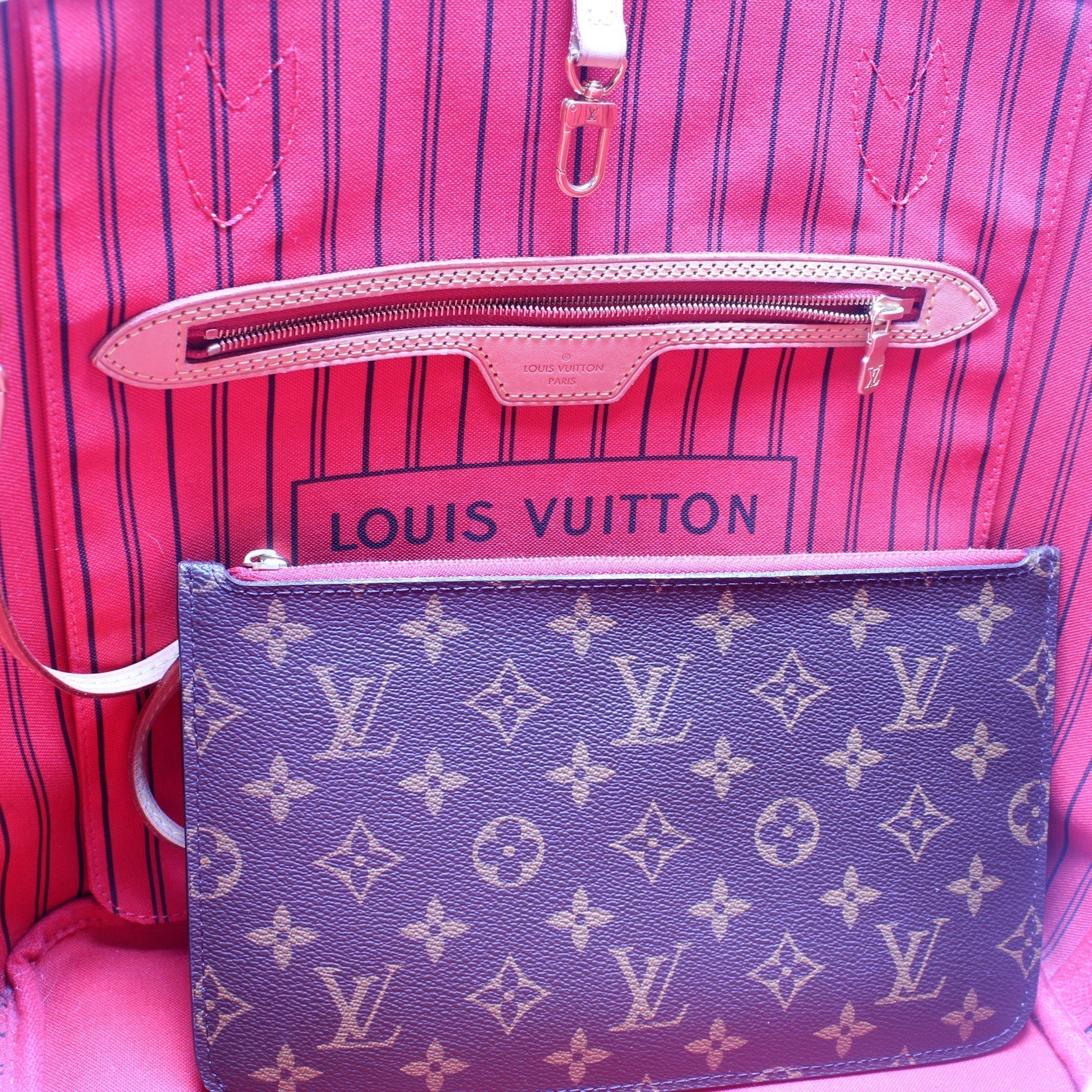 Neverfull W/Wallet MM Monogram