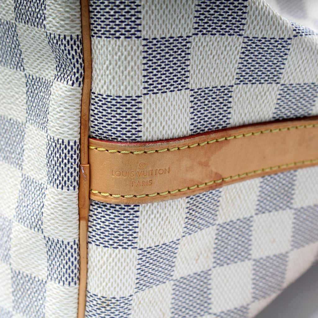 Speedy 30 Bandouliere Damier Azur