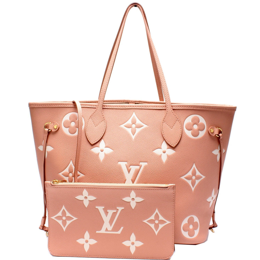 Neverfull w/ Wallet MM Bicolor Empreinte
