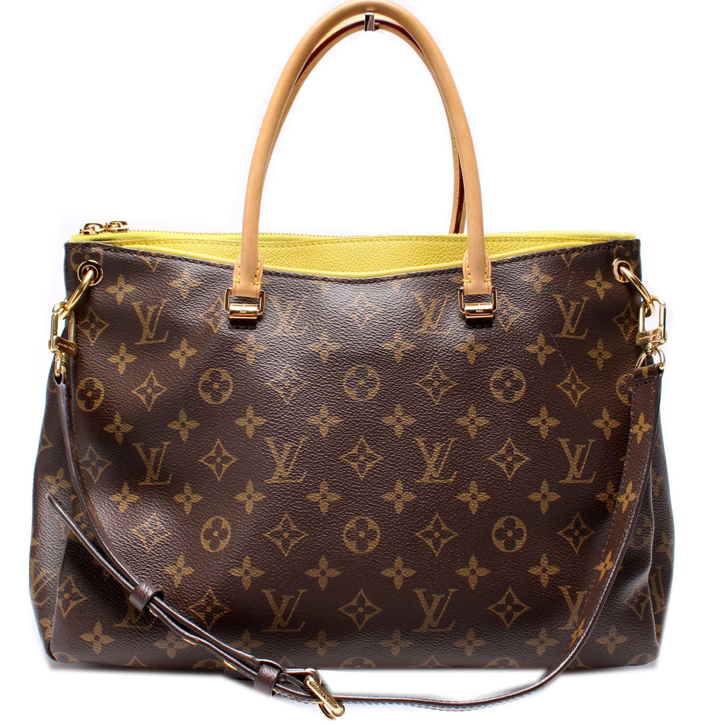 Pallas Tote Monogram Canvas Side