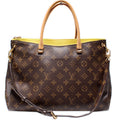 Pallas Tote Monogram Canvas Side