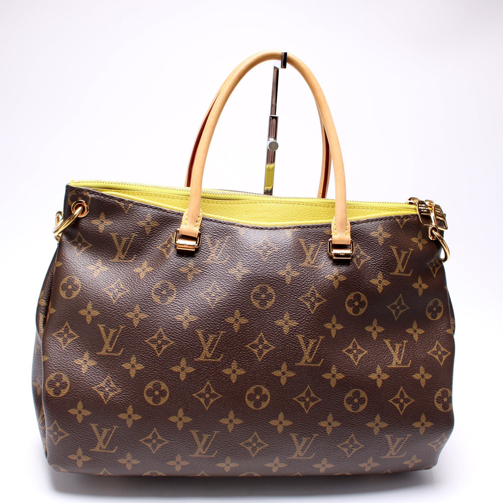 Pallas Tote Monogram Canvas Side