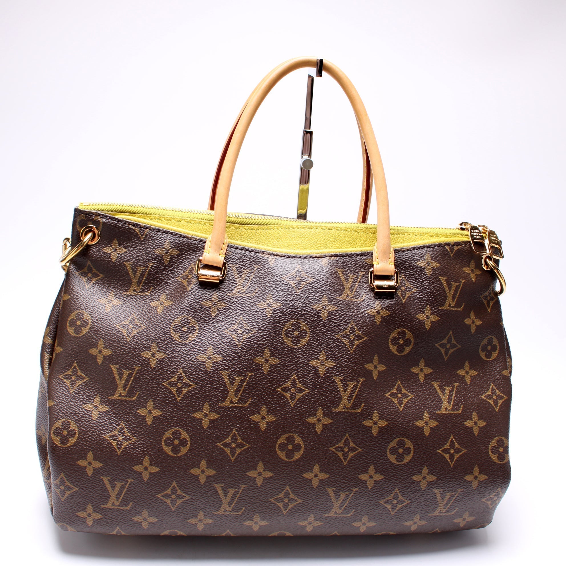 Pallas Tote Monogram Canvas Side