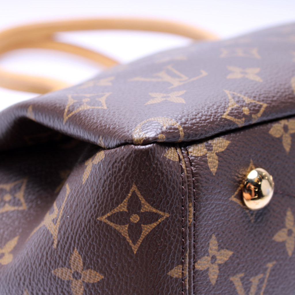 Pallas Tote Monogram Canvas Side