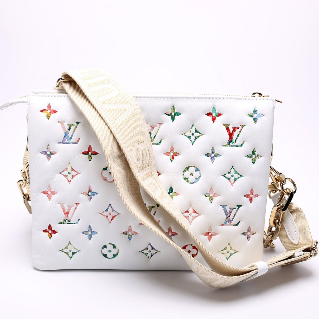 Coussin PM LV Garden Lambskin