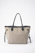 Louis Vuitton Neverfull MM in Navy Blue Monogram Canvas