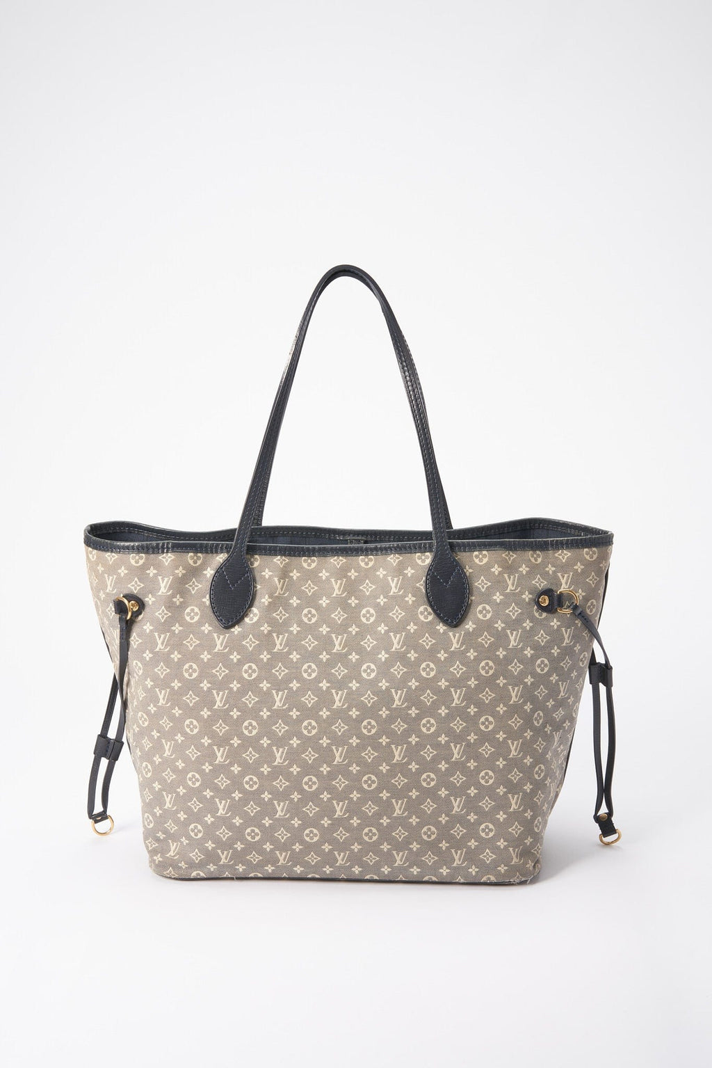 Louis Vuitton Neverfull MM in Navy Blue Monogram Canvas