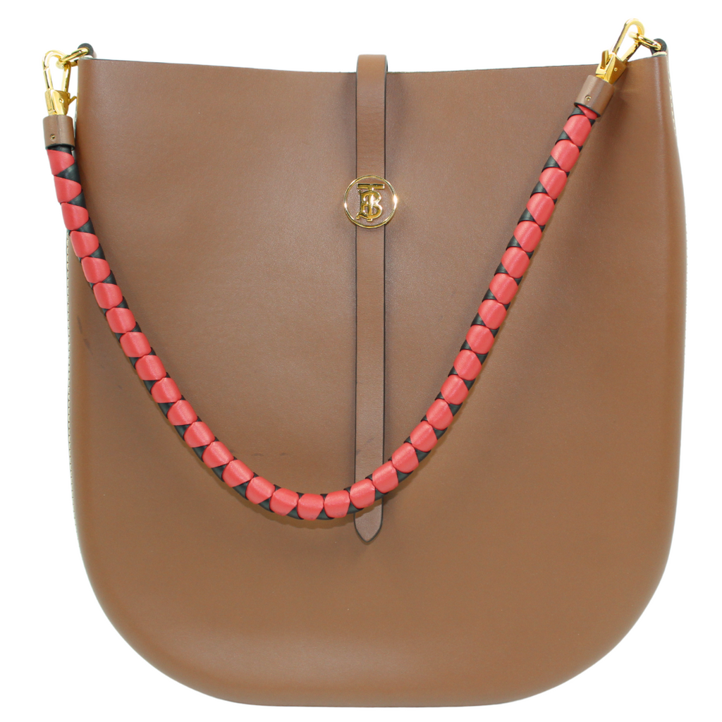 Burberry Leather Anne Hobo Bag