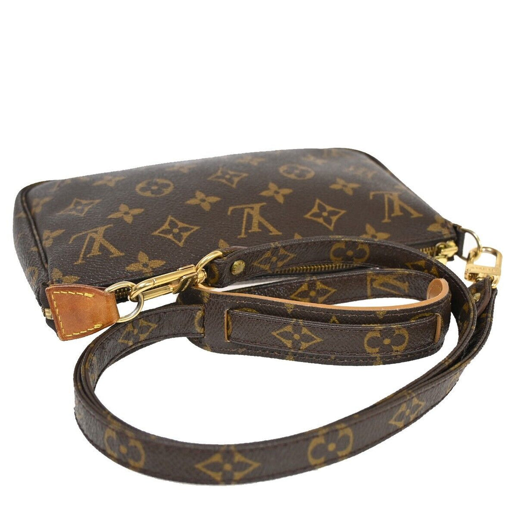 Louis Vuitton Pochette Accessoires  Canvas Clutch Bag