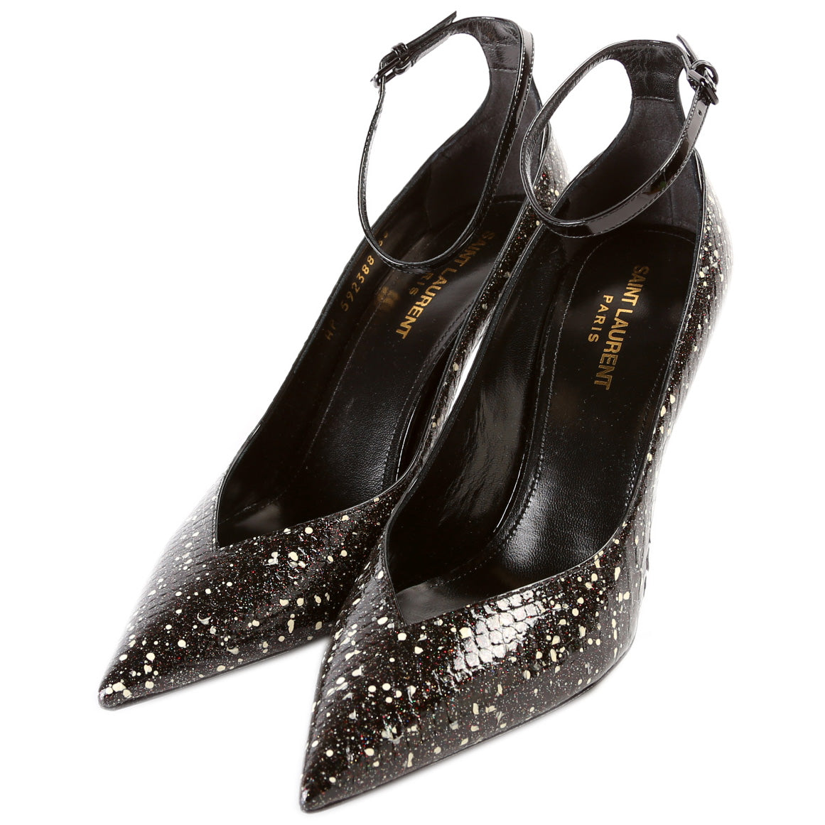 Saint Laurent Zoe Pumps Size 38 Black