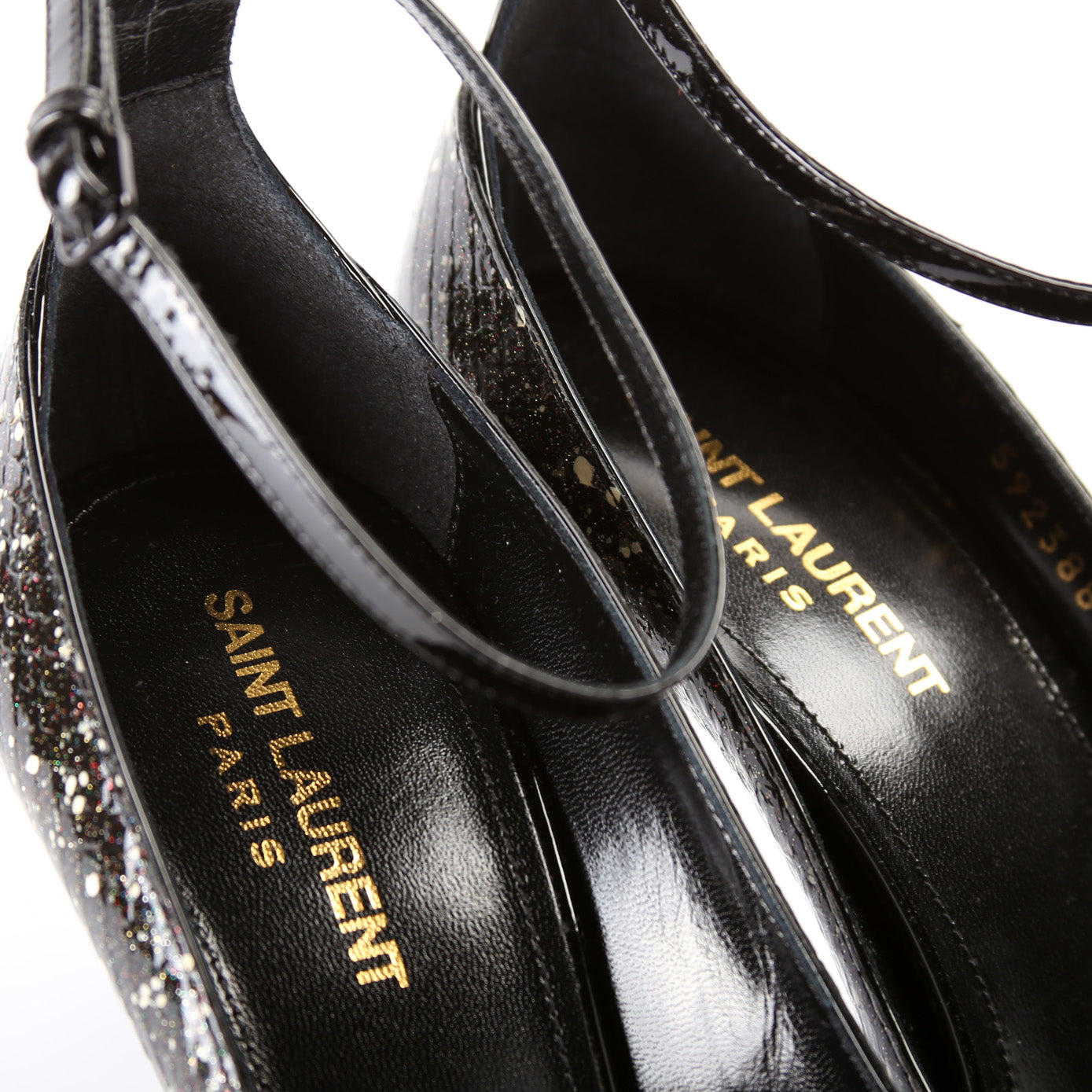 Saint Laurent Zoe Pumps Size 38 Black