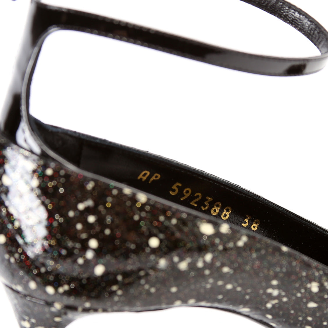 Saint Laurent Zoe Pumps Size 38 Black