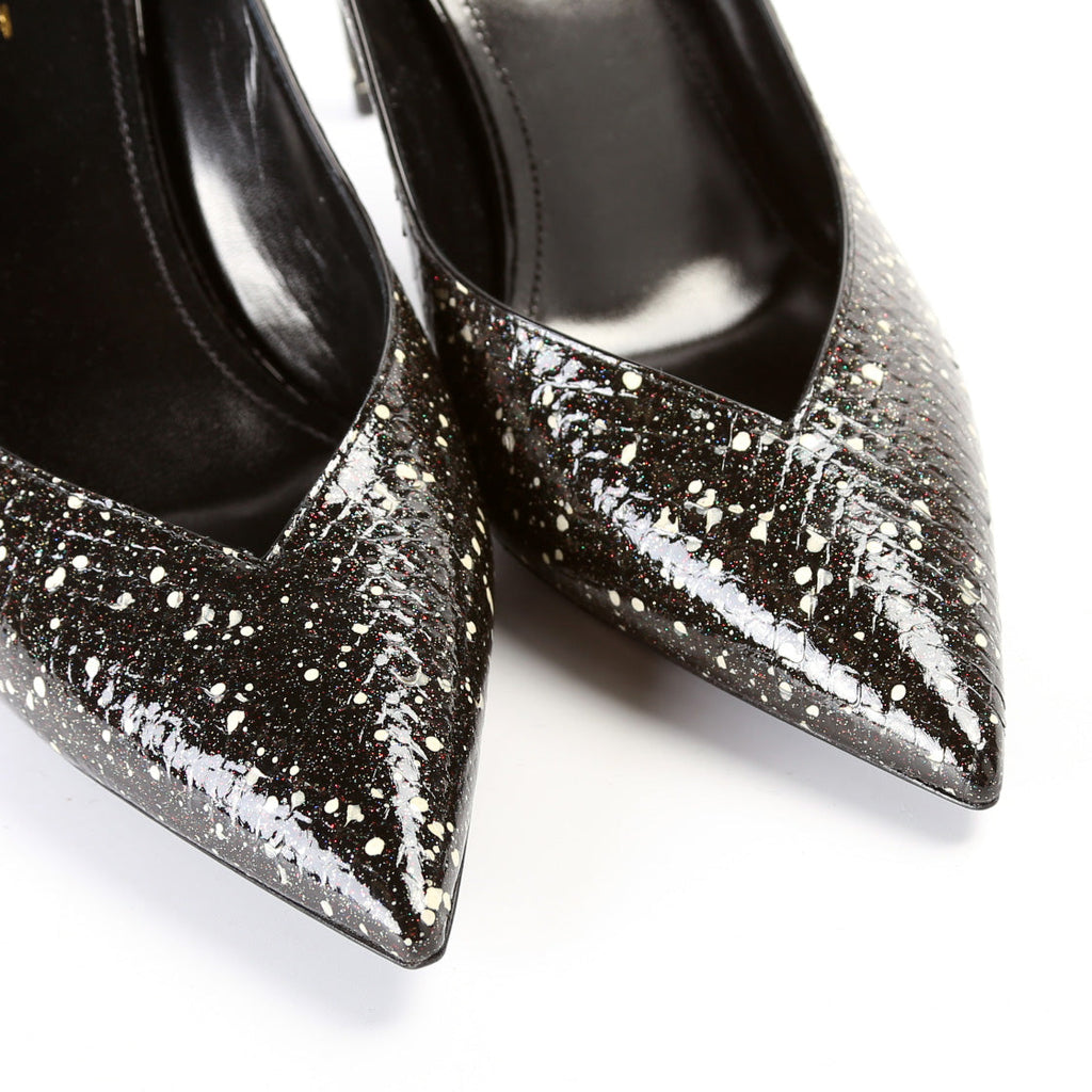 Saint Laurent Zoe Pumps Size 38 Black