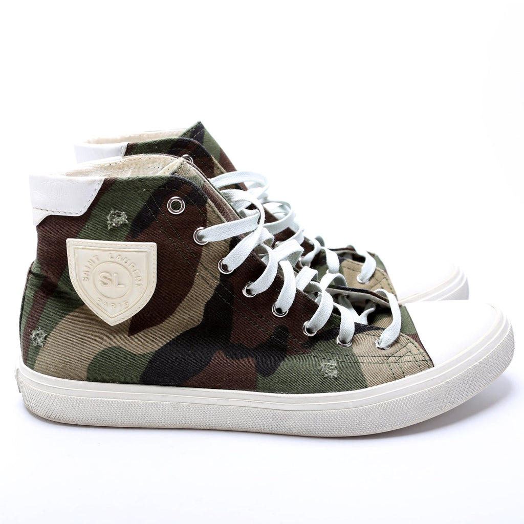Saint Laurent High Top Sneakers Size 40