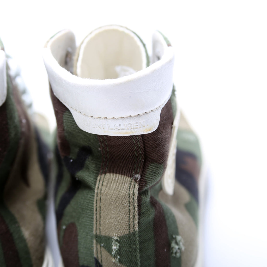 Saint Laurent High Top Sneakers Size 40