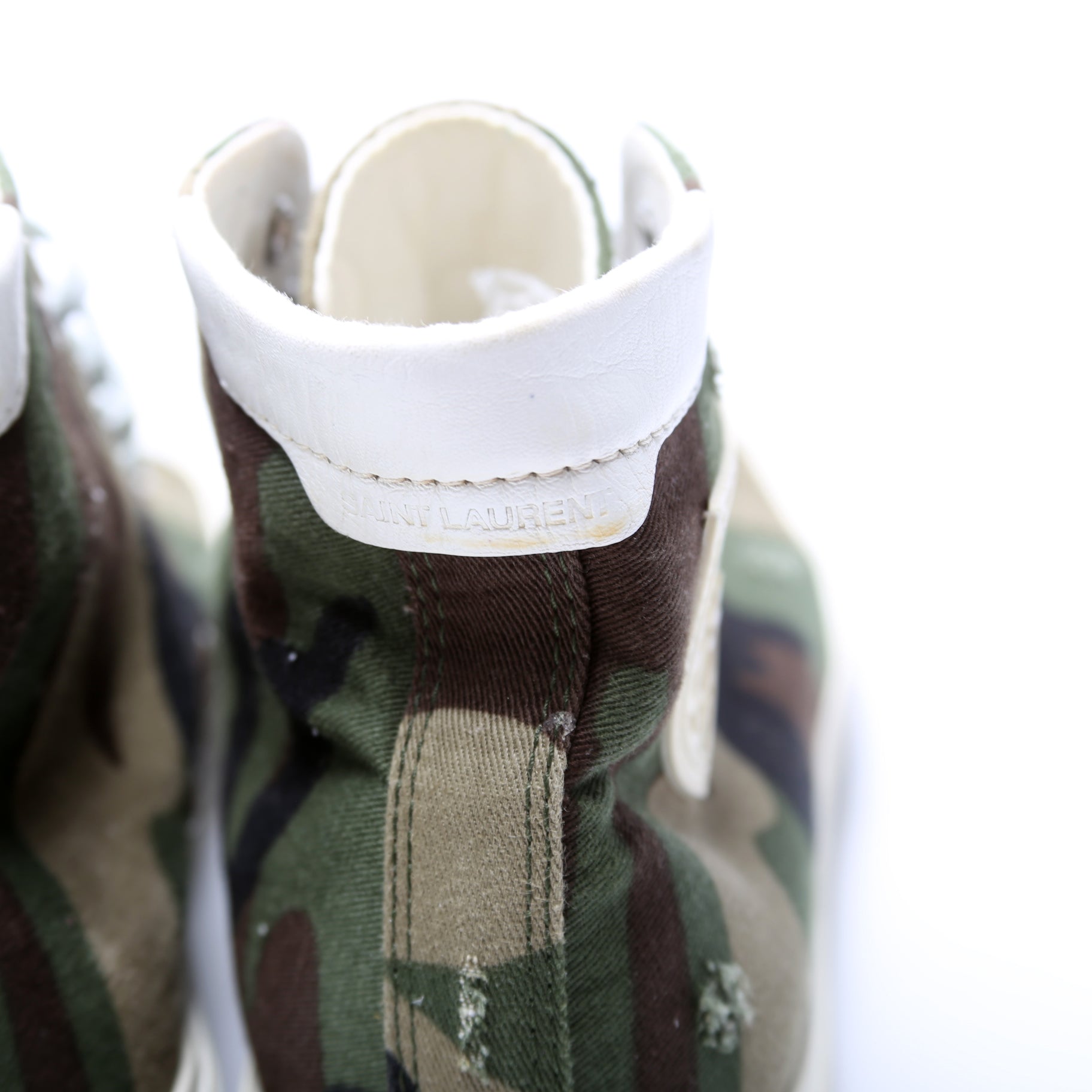 Saint Laurent High Top Sneakers Size 40