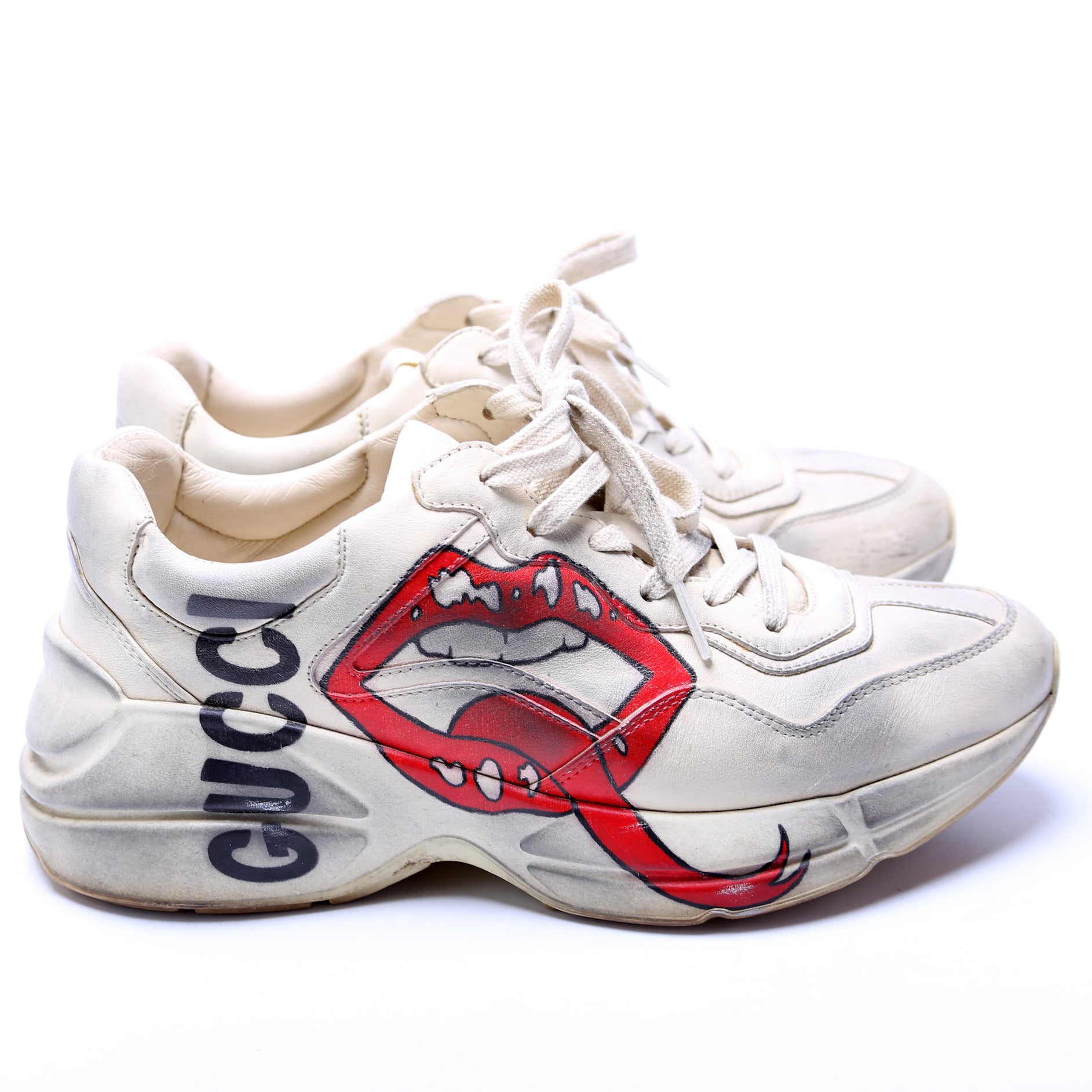 Gucci Rhyton Sneakers Size 38