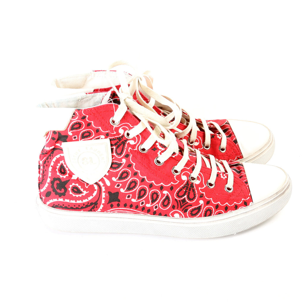 Saint Laurent High Top Sneakers Size 38