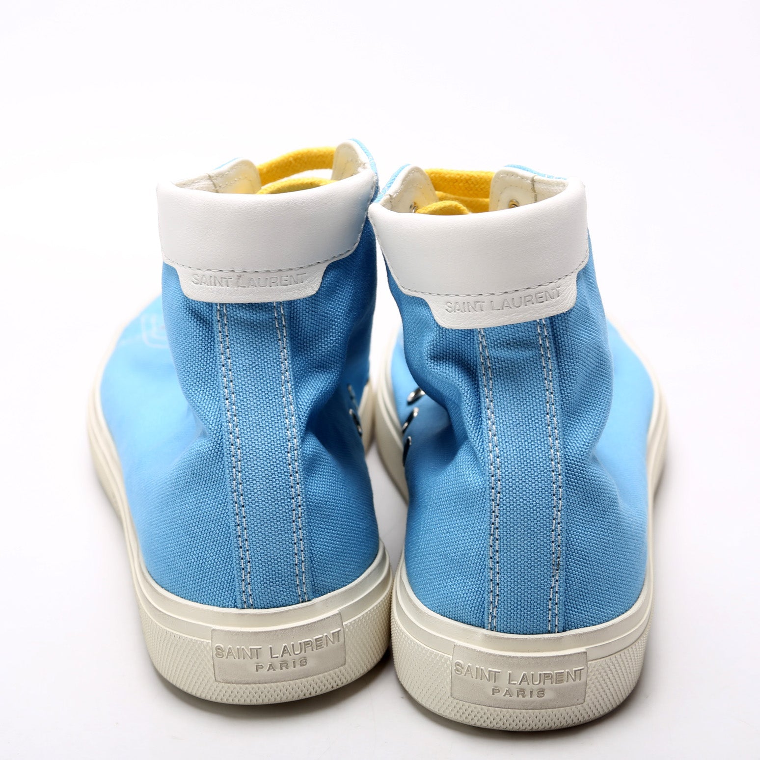 Saint Laurent Malibu High Top Sneakers Size 38