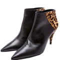 Saint Laurent Ankle Booties Leather/Calfskin Size 38.5