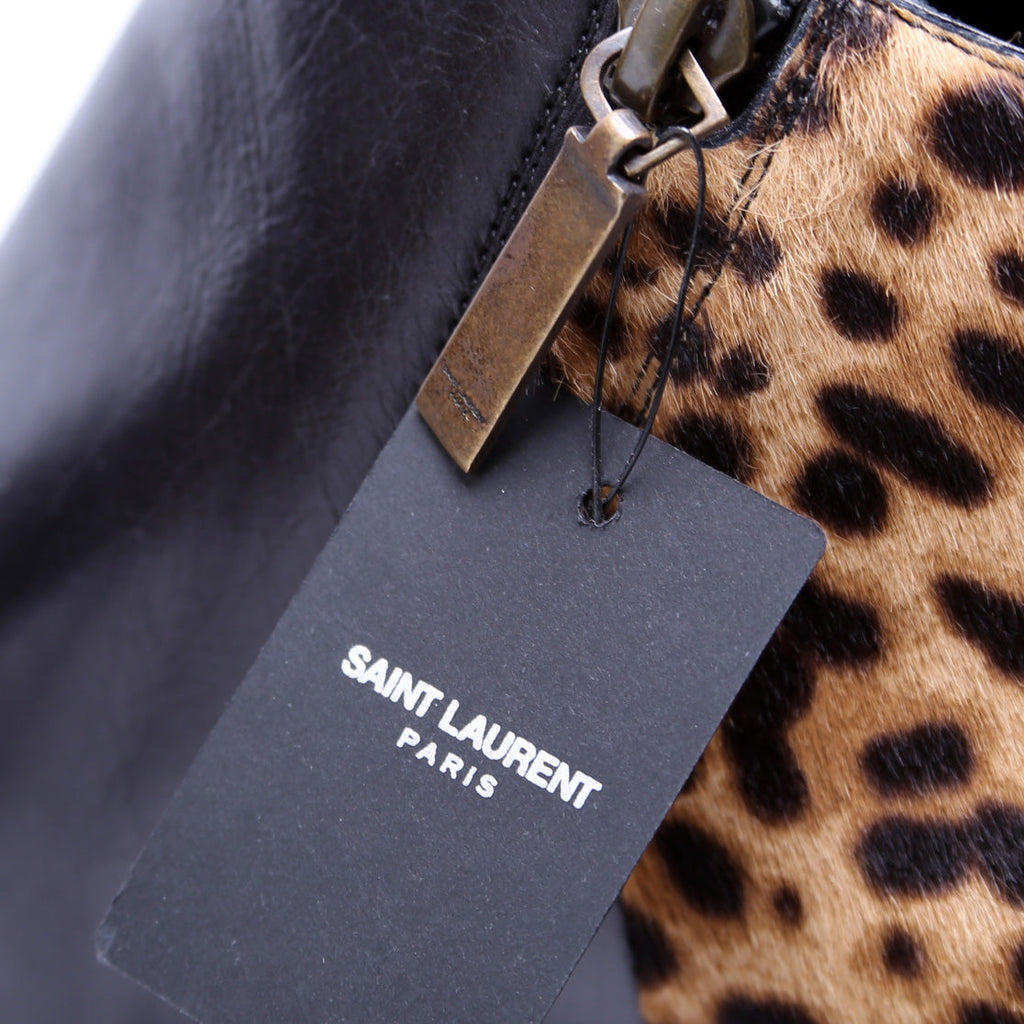 Saint Laurent Ankle Booties Leather/Calfskin Size 38.5