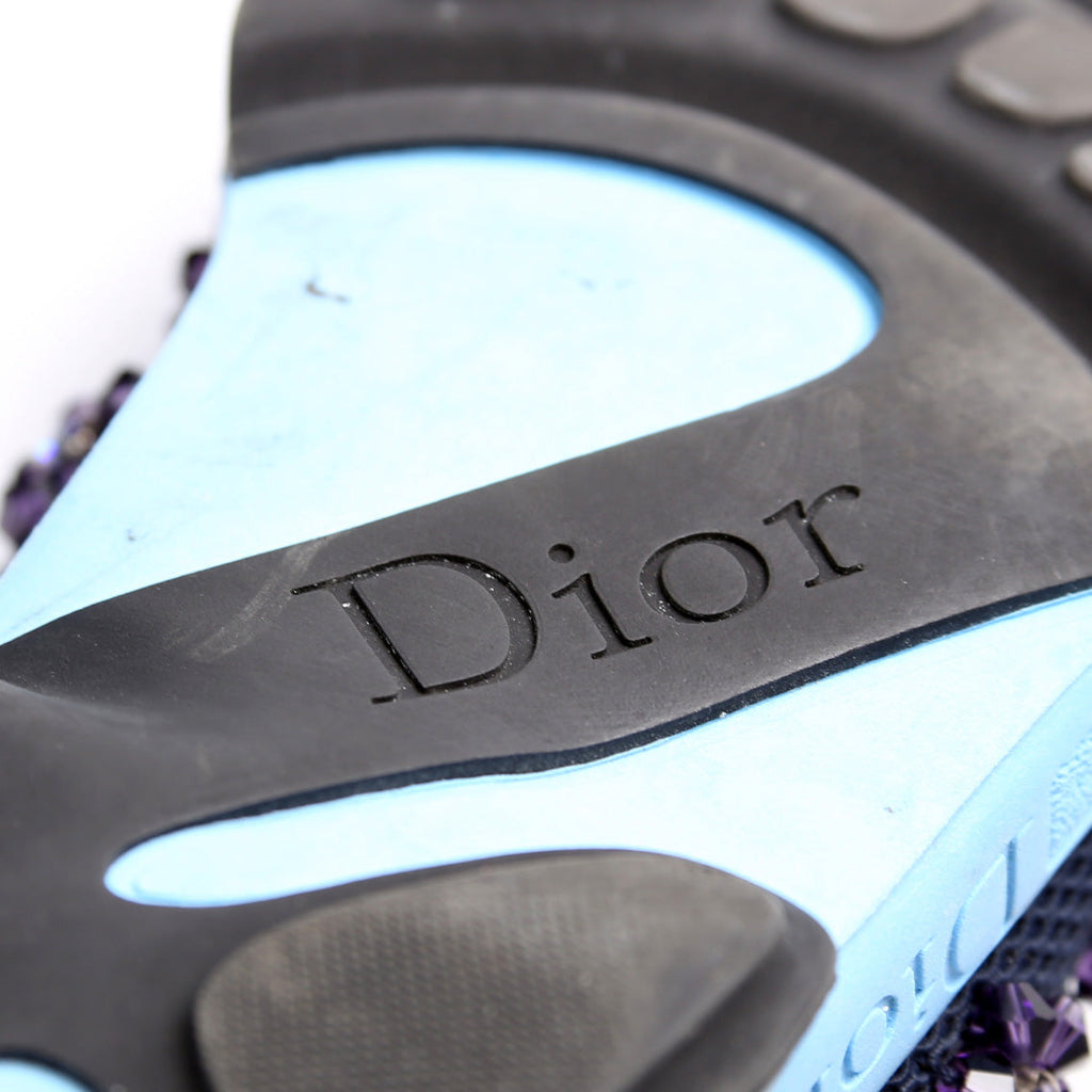Christian Dior Fusion Mesh Slip On Sneakers Size 39