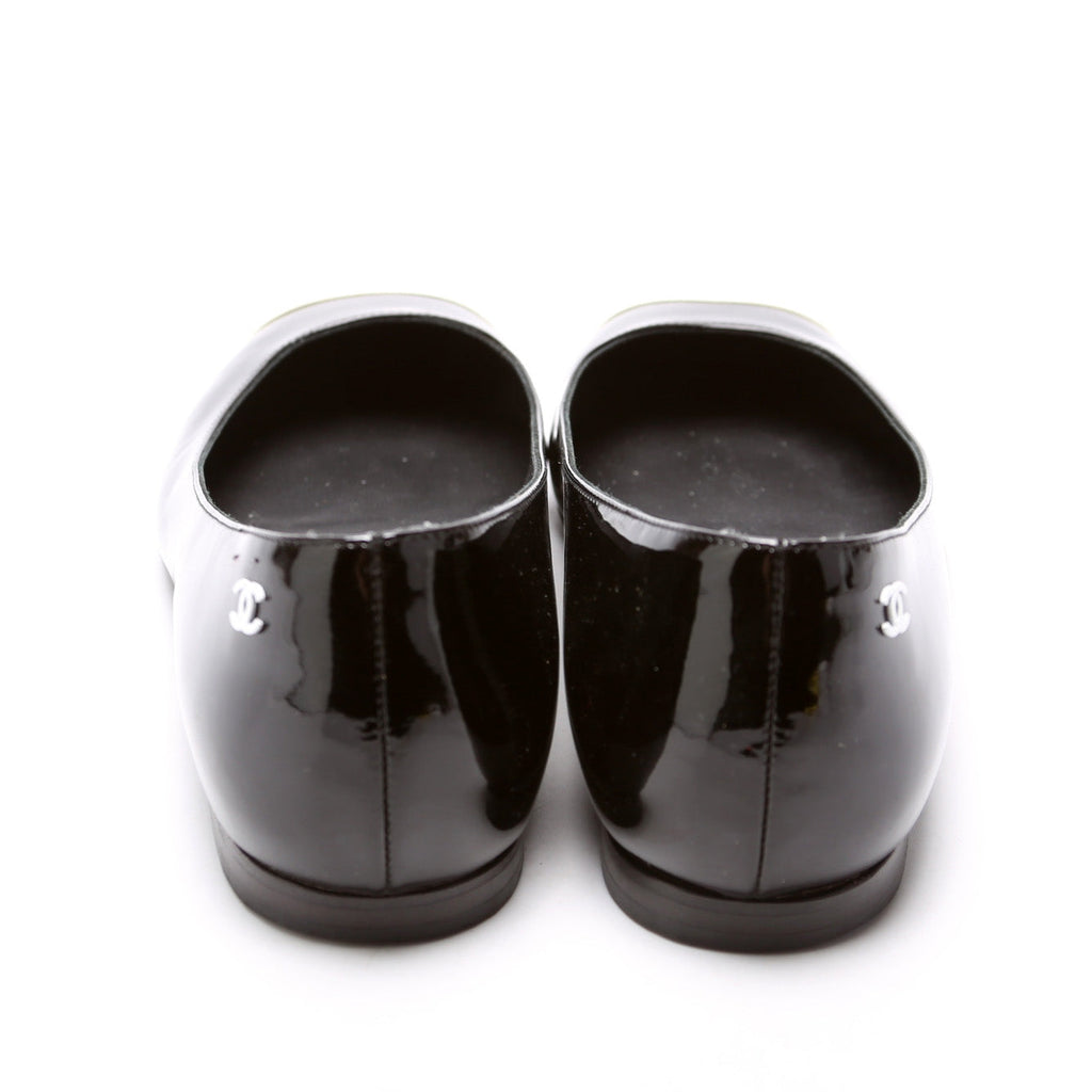 Chanel CC Ballet Flats Size 37.5