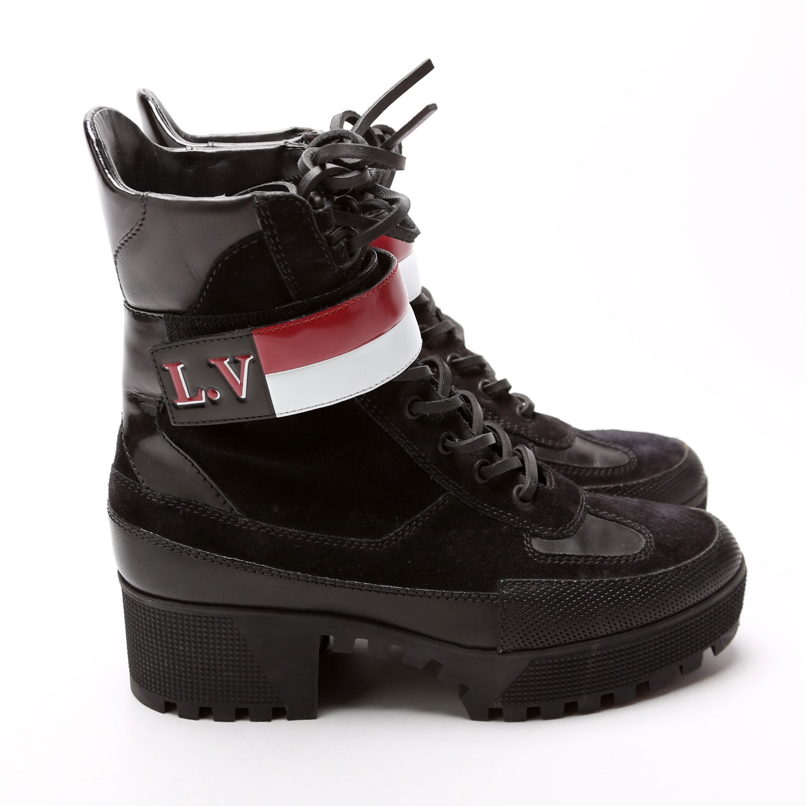 Louis Vuitton Laureate Desert Boots Size 38