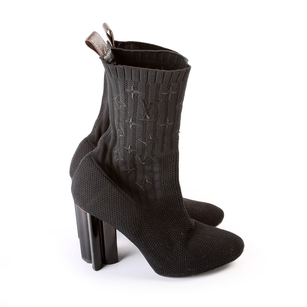 Louis Vuitton Silhouette Ankle Boots Size 37.5