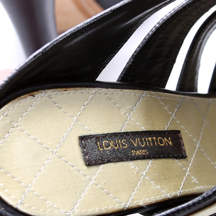 Louis Vuitton Pearl Mule Pumps Size 38