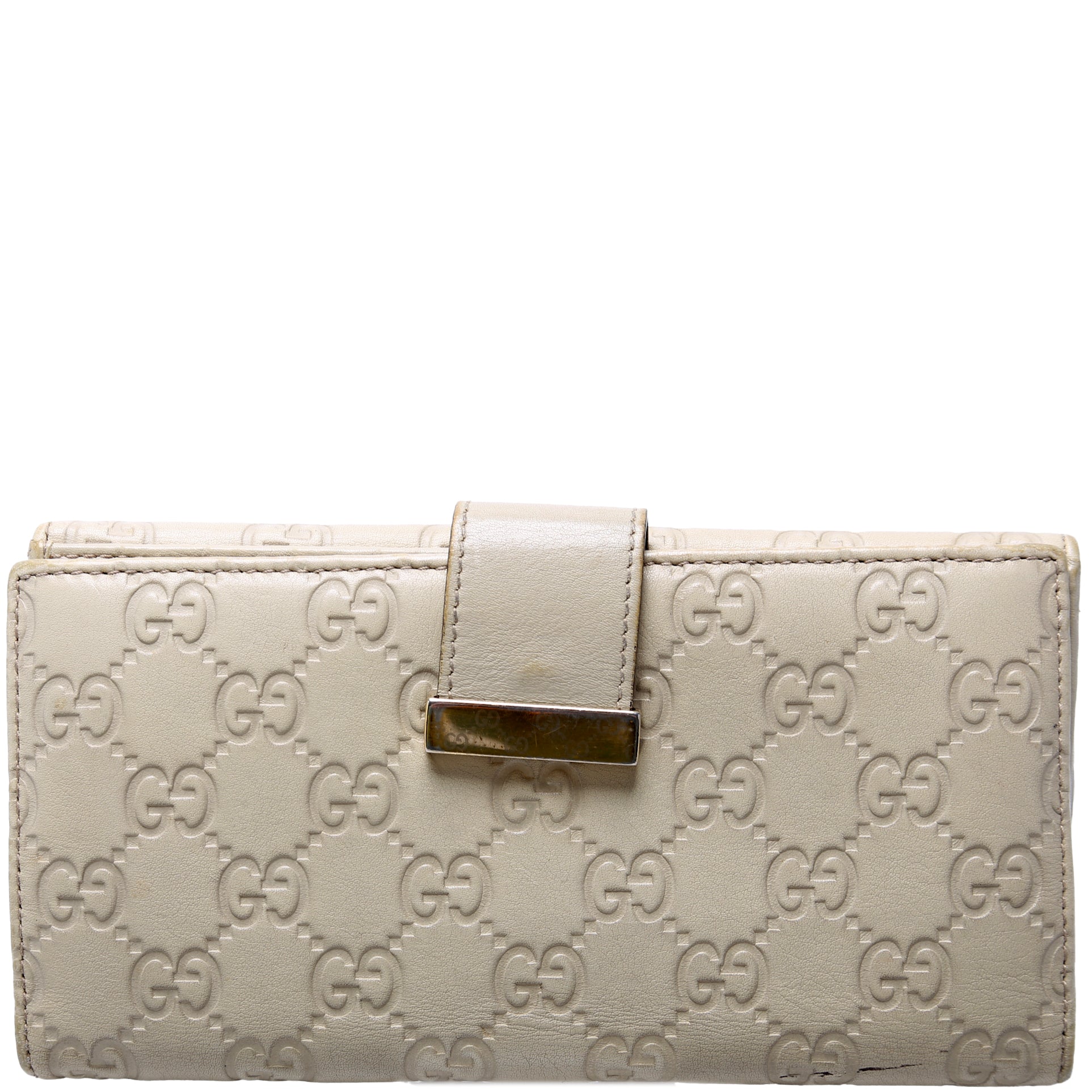 Gucci 212089 Guccissima Continental Flap Wallet