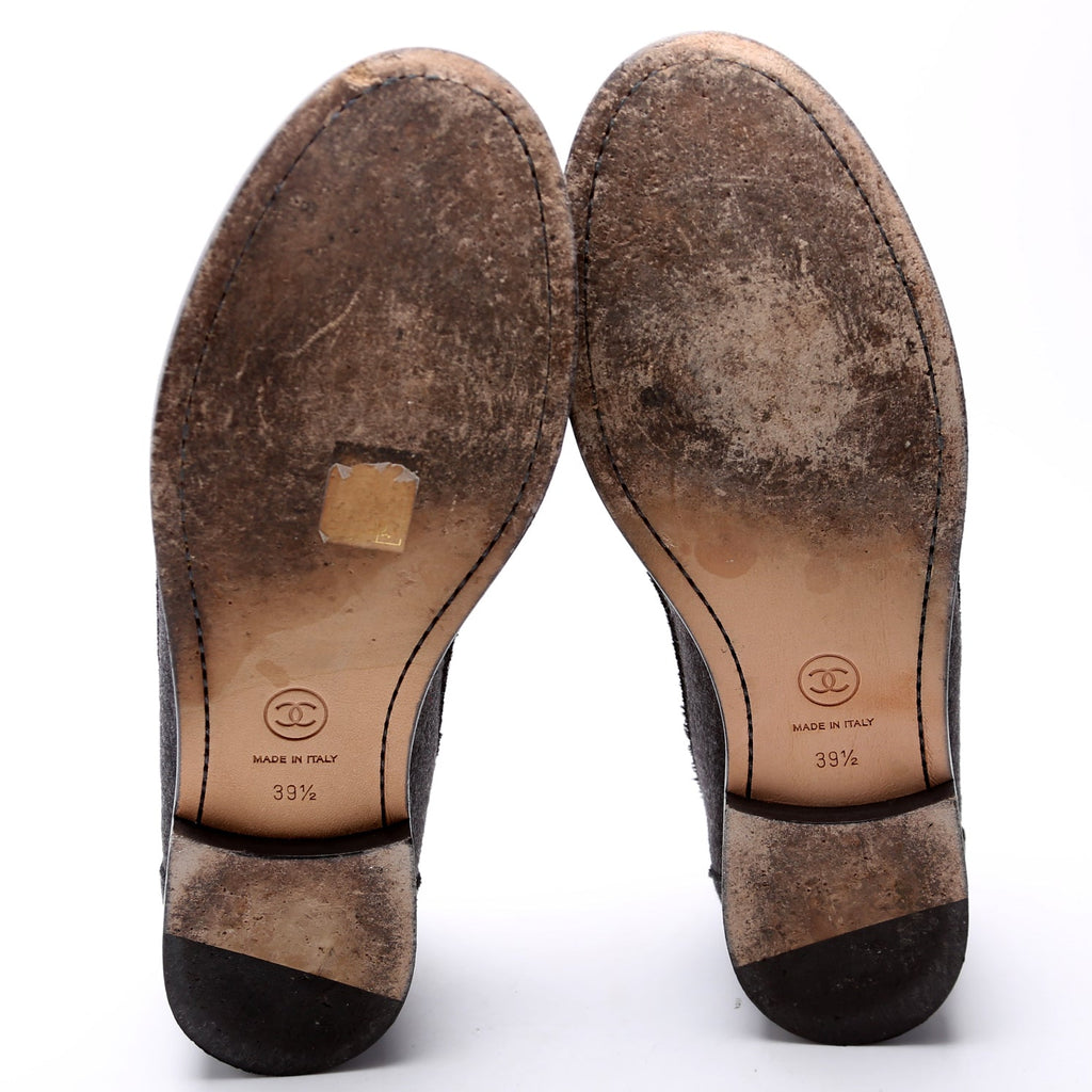 Chanel CC Loafers Size 39.5