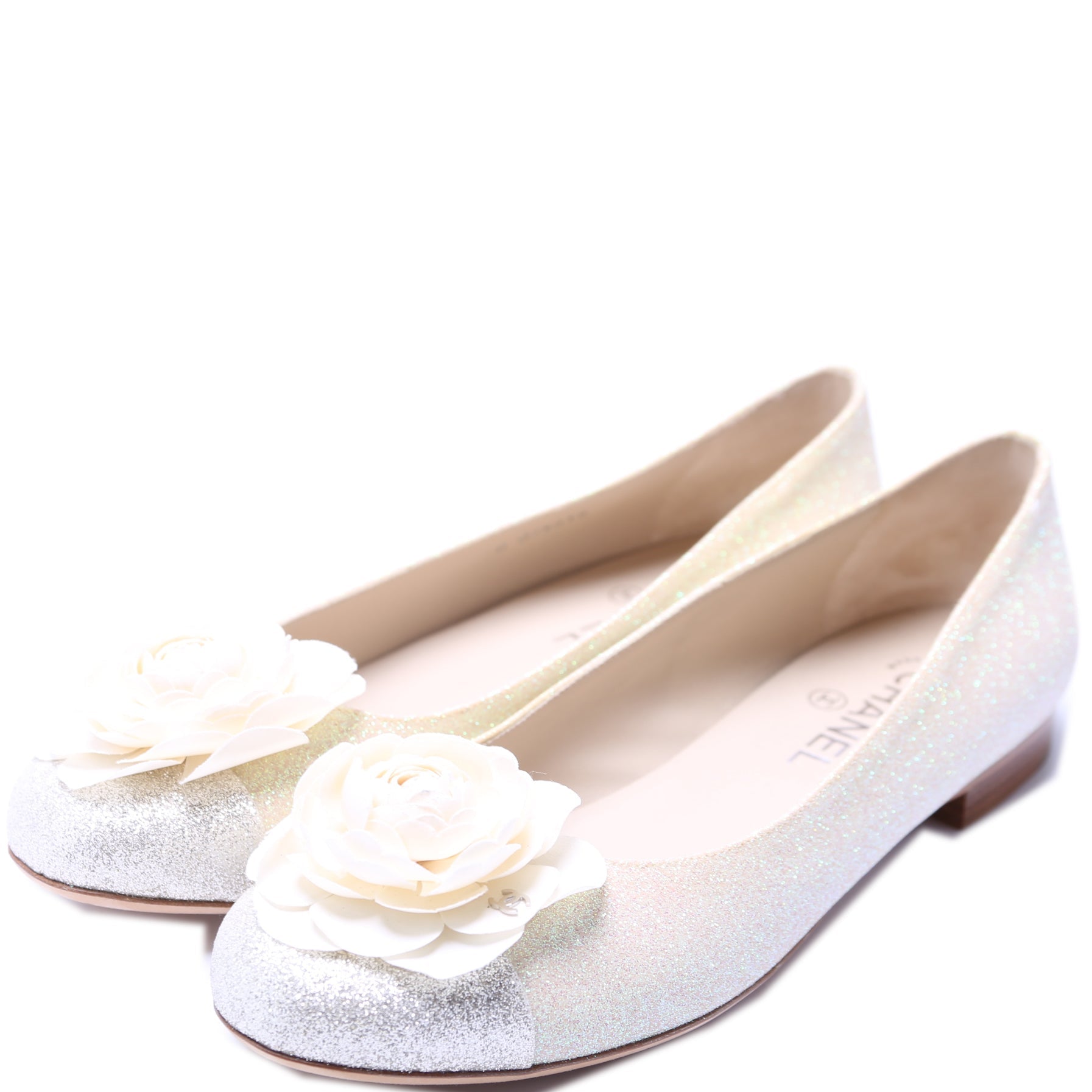 Chanel CC Ballet Flats Size 40