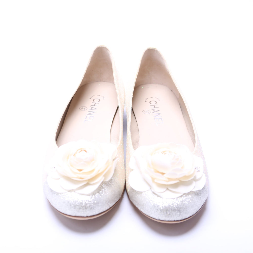 Chanel CC Ballet Flats Size 40
