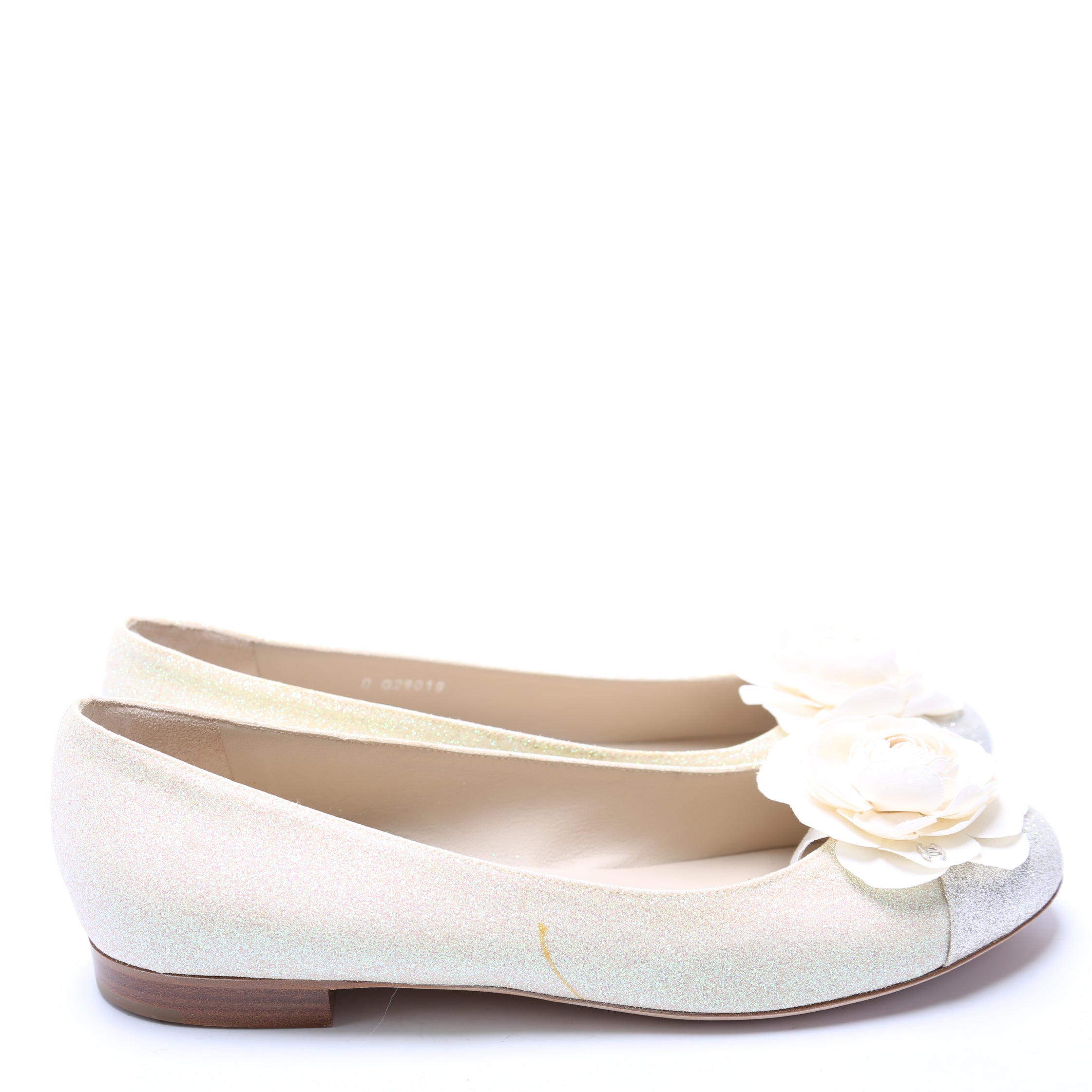 Chanel CC Ballet Flats Size 40