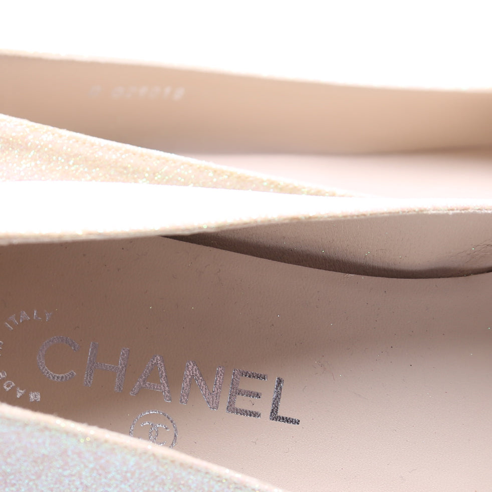 Chanel CC Ballet Flats Size 40