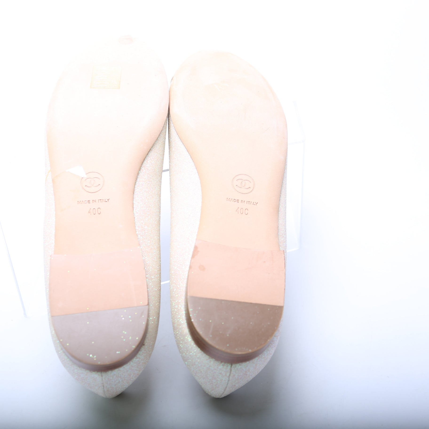 Chanel CC Ballet Flats Size 40