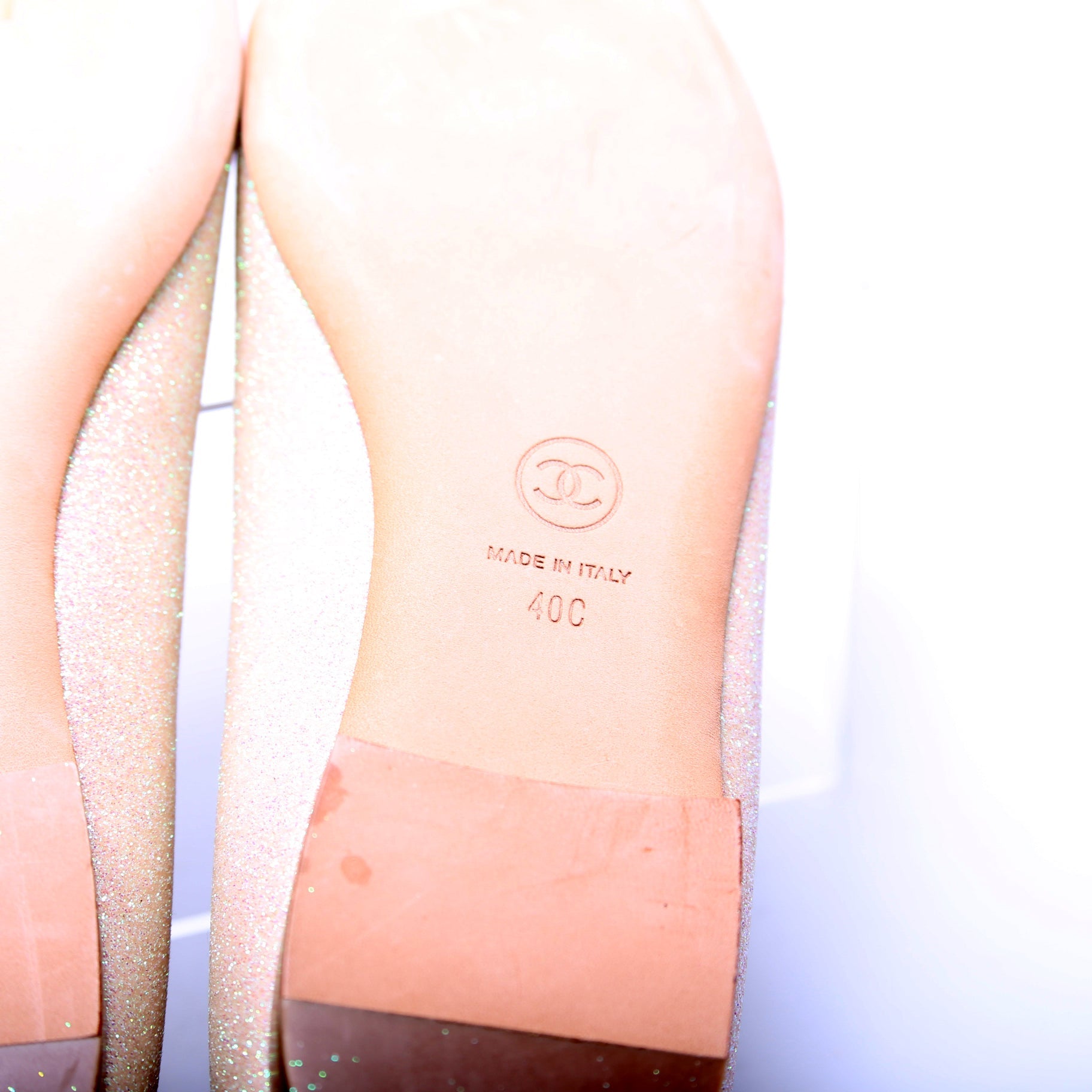 Chanel CC Ballet Flats Size 40