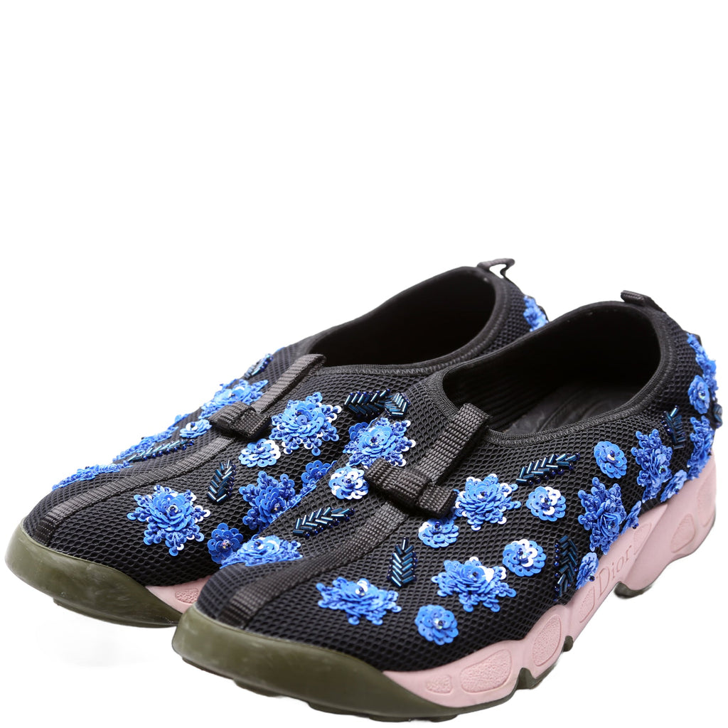 Christian Dior Slip On Embellished Sneakers Size 39.5